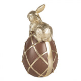 DECORAZIONE GOLD BUNNY CHOCOLATE