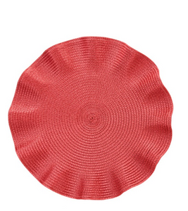 TABLEMAT SET 6 TOV. MADDIE RED