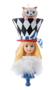 ALICE HAT ORNAMENT-KURT ADLER