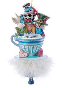 ALICE AND FRIENDS TEAPARTY ORNAMENT-KURT ADLER