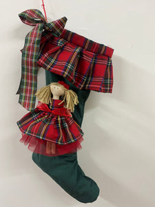 CALZA BAMBOLA TARTAN